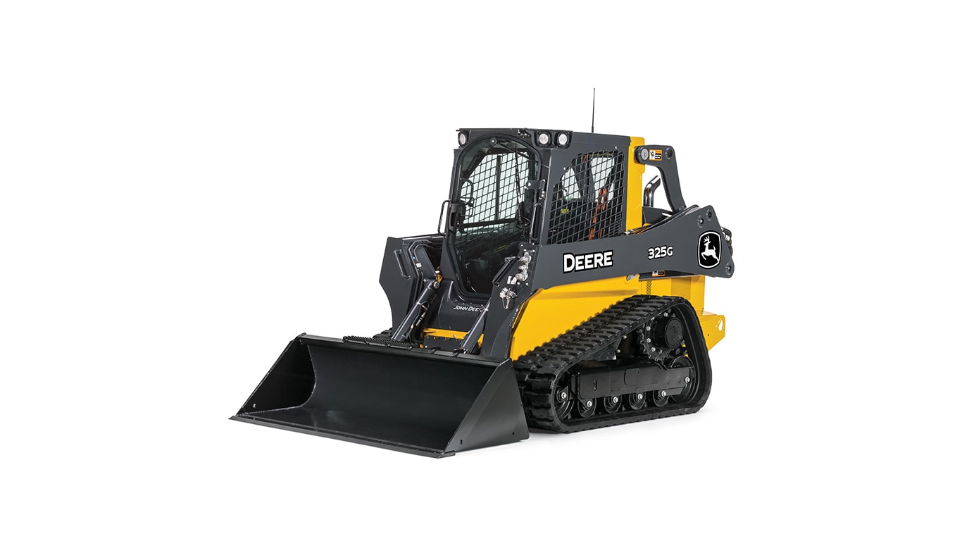 325G Compact Track Loader on white background
