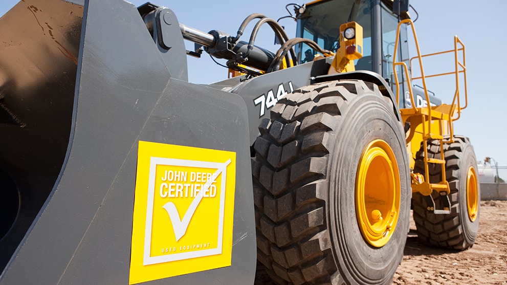 John Deere Certified Used Construction Equipment For Sale