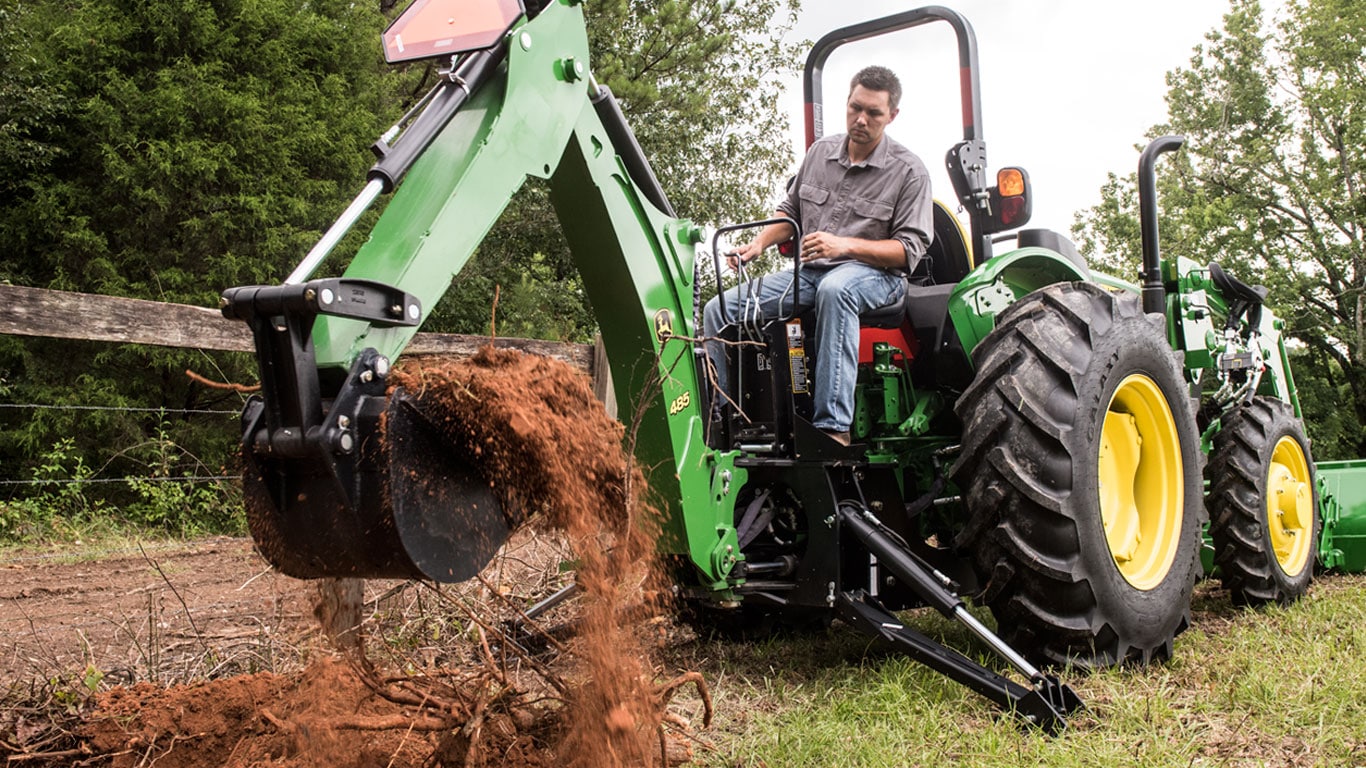 Backhoes for Compact & Utility Tractors