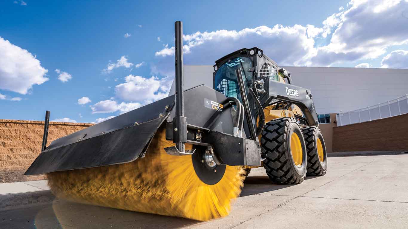 John Deere construction attachments financed with commercial line of credit