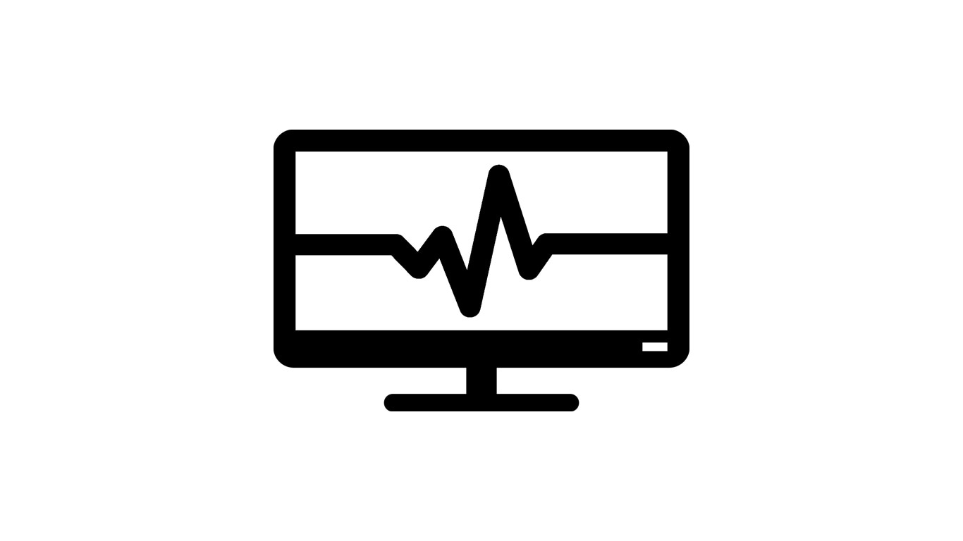 Dealer machine monitoring computer screen icon
